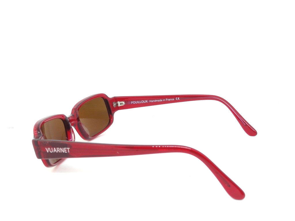 VUARNET 605 VINTAGE SUNGLASSES  WOMEN HAND MADE GLASS LENS PX 2000