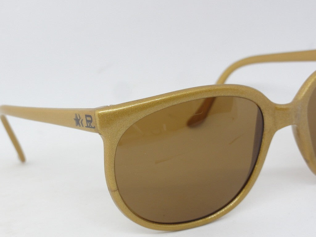 VUARNET 2002 GOLD 002 OLYMPIC GAMES 1984 L.A. CATEYE VINTAGE SUNGLASSES  PX2000