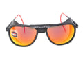 VUARNET VL 1315 0012 1130  GLACIER SUNGLASSES PURE GREY RED  FLASH 1957 EDITION