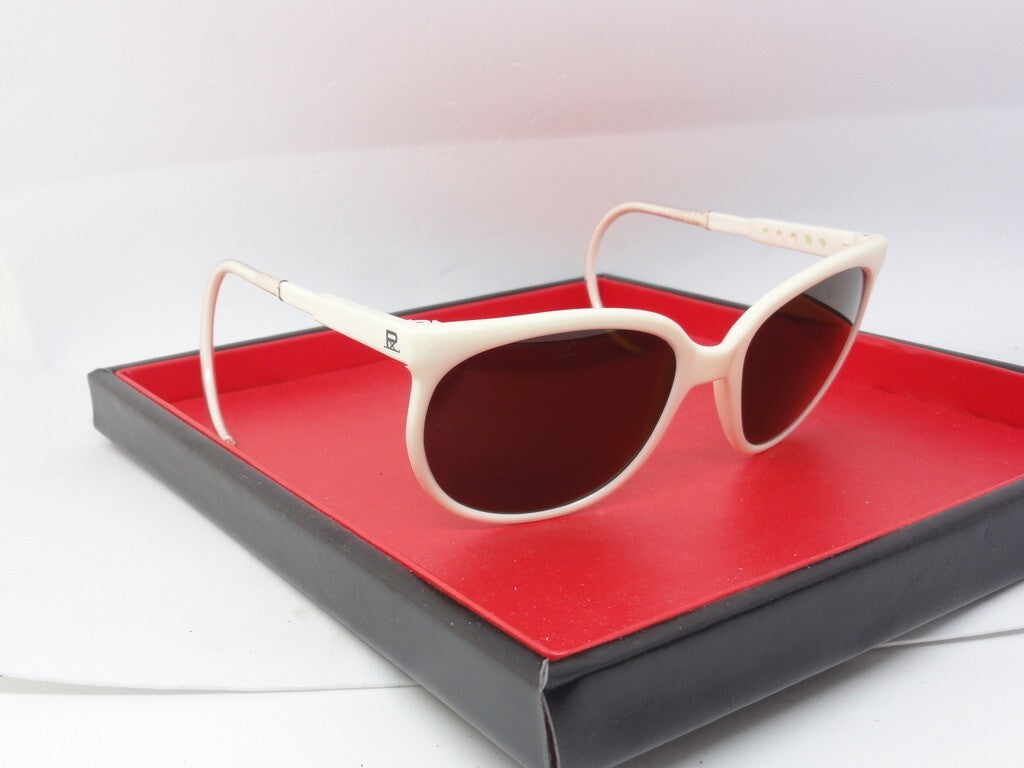 VUARNET 5002 BLA 002 CABLE HOOK CATEYE VINTAGE  SUNGLASSES  PX 5000 GLACIER