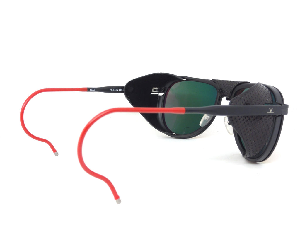 VUARNET VL 1315 0012 1130  GLACIER SUNGLASSES PURE GREY RED  FLASH 1957 EDITION