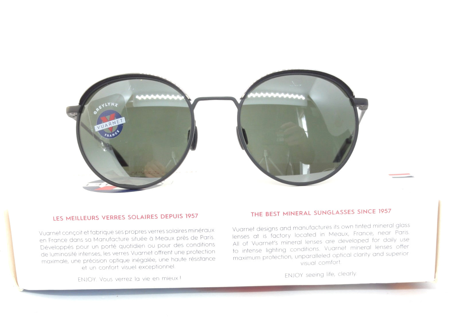 VUARNET SUNGLASSES VL 1814 0002   1136 CAP SMALL GREYLYNX