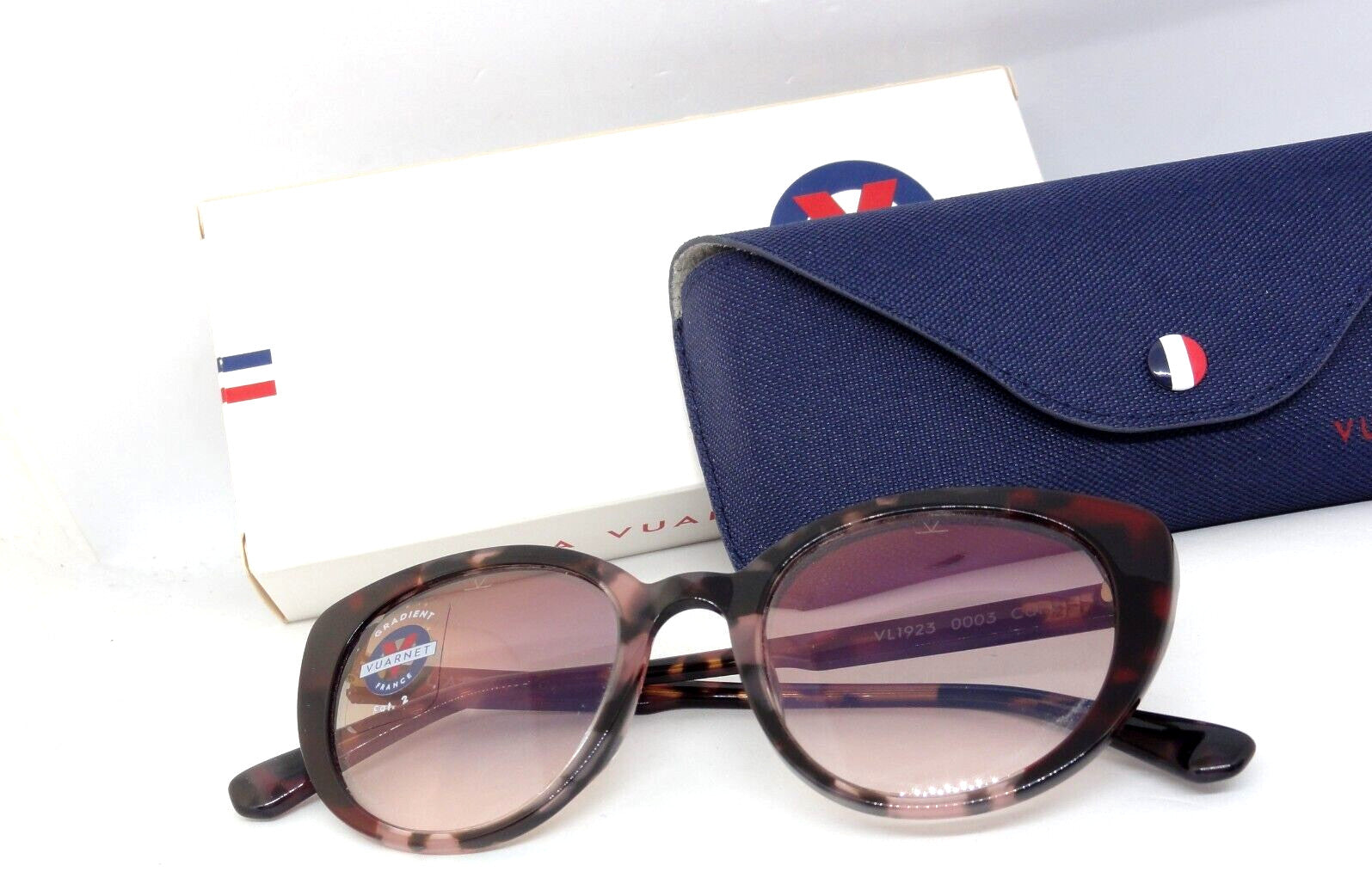VUARNET  SUNGLASSES VL 1923 0003 1G62 WOMEN SUNGLASSES GRADIENT PINK LENS