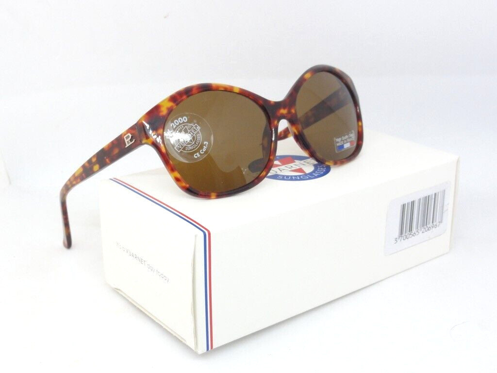 VUARNET VL 1108 P00N 2121 PX 2000 PURE BROWN NEW SUNGLASSES  GLASS  FRANCE