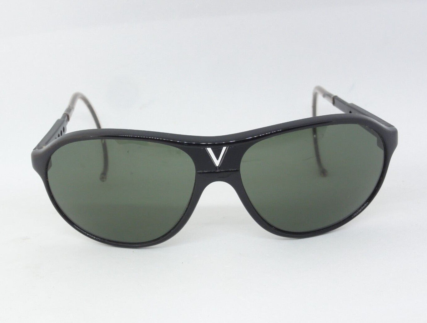 VUARNET  SUNGLASSES 085 BLACK CABLE HOOK  TEMPLE PX 3000 VINTAGE NEW OLD STOCKS
