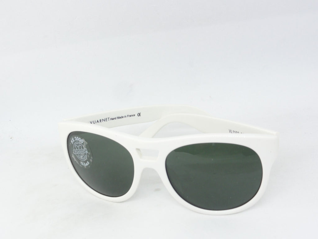 VUARNET SUNGLASSES  VL 1102 0005  1121 PX 3000 PURE GREY HAND MADE