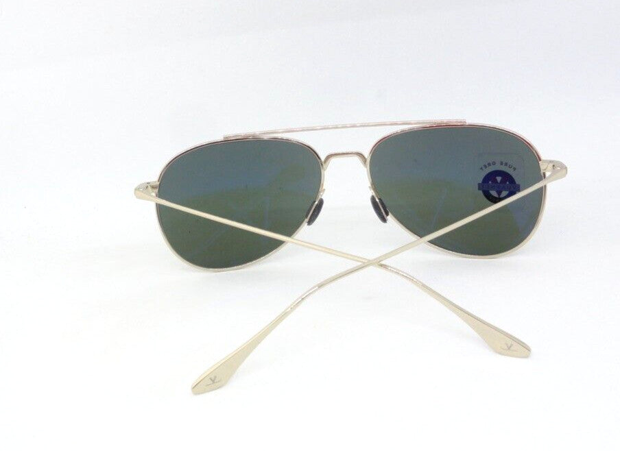 VUARNET VL 1627 0004 1121  PILOT SWING PURE GREY TITANIUM NEW SUNGLASSES