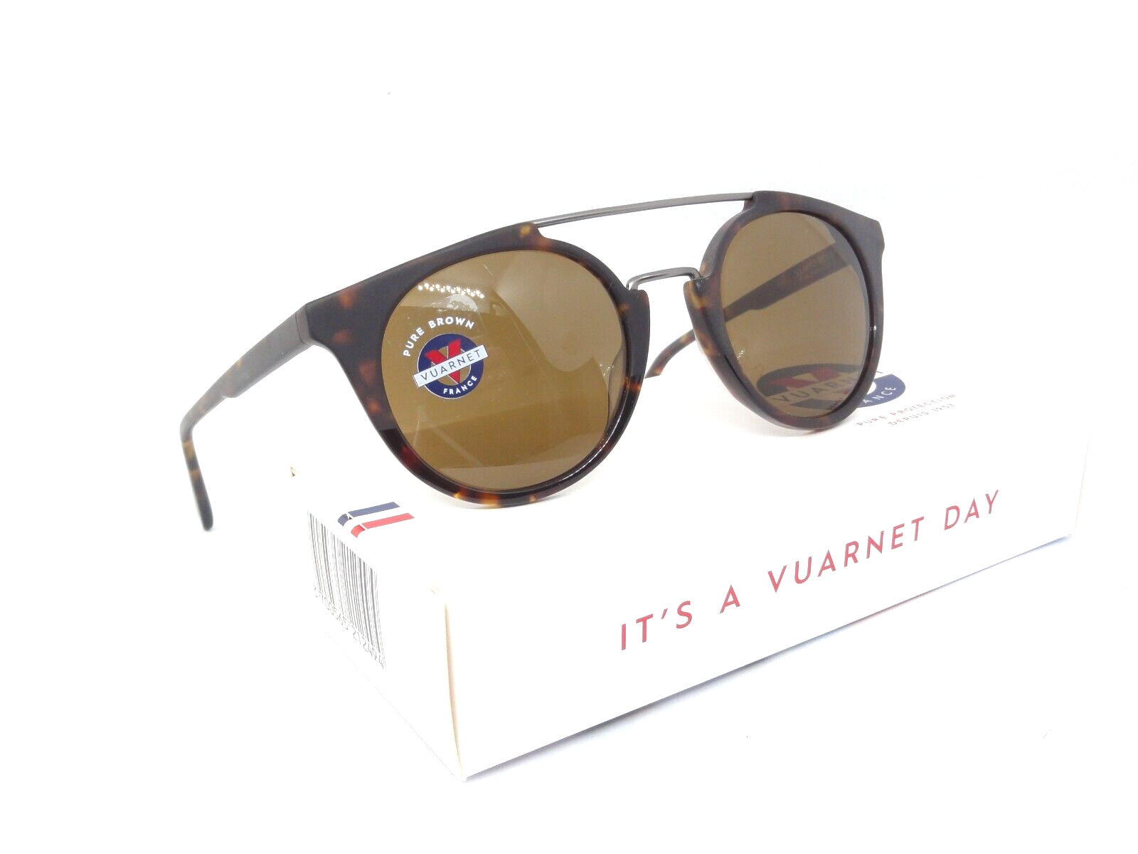 VUARNET SUNGLASSES VL 1602 0003 2124  CABLE CAR PURE BROWN