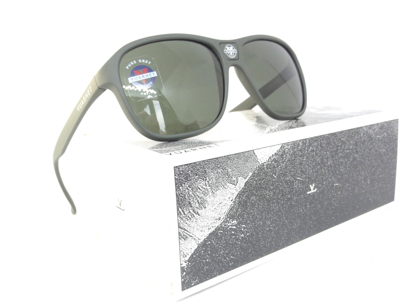VUARNET  LEGEND 03  VL 0003 0028 1121 SUNGLASSES  PURE GREY  BIG LEWOSKI DUDE