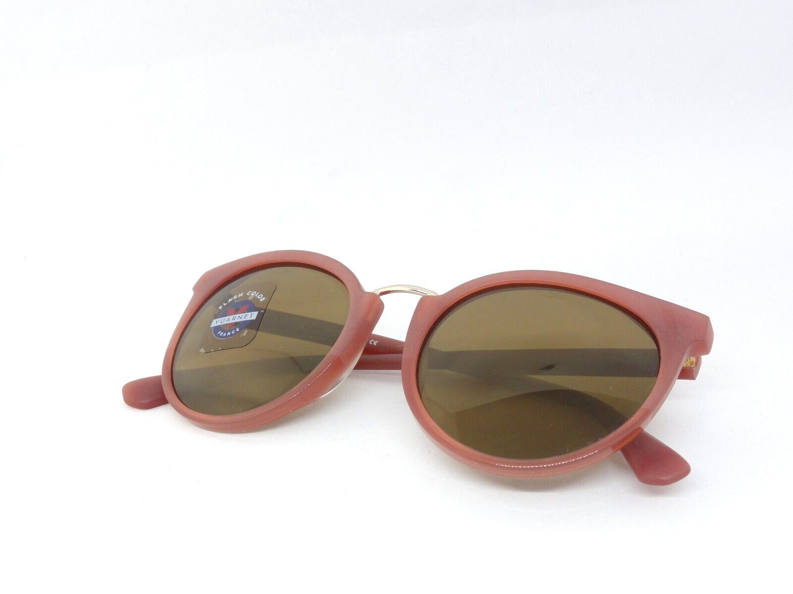 VUARNET SUNGLASSES VL 1626 0004 2129 CABLE CAR  PURE BROWN PURPLE FLASH