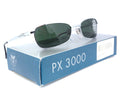VUARNET 155 GREY VINTAGE 90S SUNGLASSES PX 3000 FRANCE
