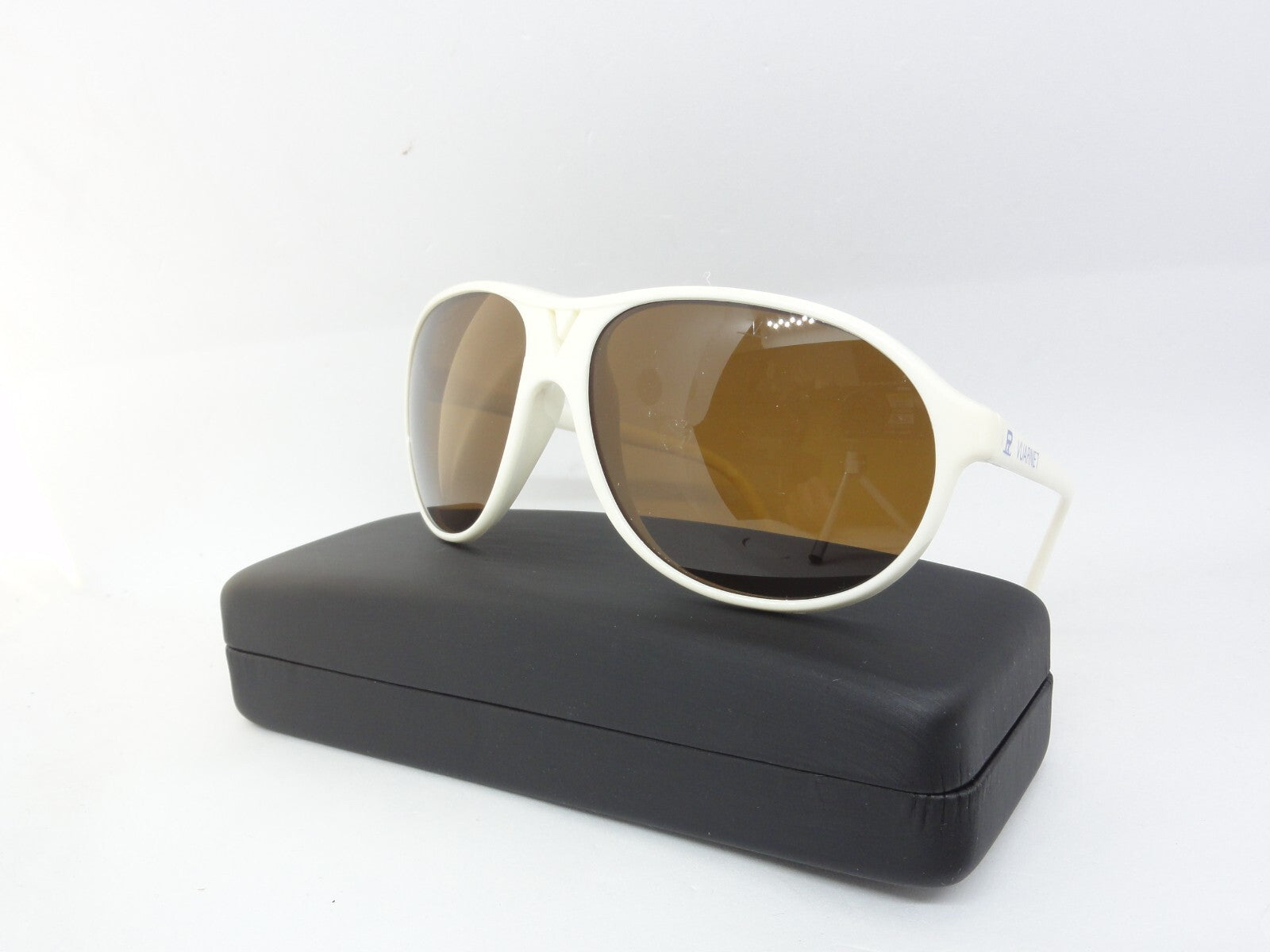 VUARNET  SUNGLASSES 085 WHITE  TEMPLE PX 2000 VINTAGE NEW OLD STOCKS