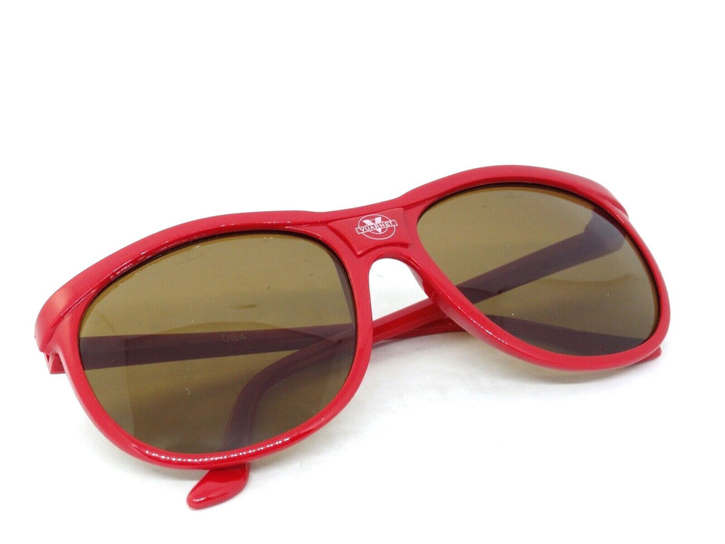 VUARNET  SUNGLASSES 2084 RED PX 2000 VINTAGE  084 NEW OLD STOCK 80S