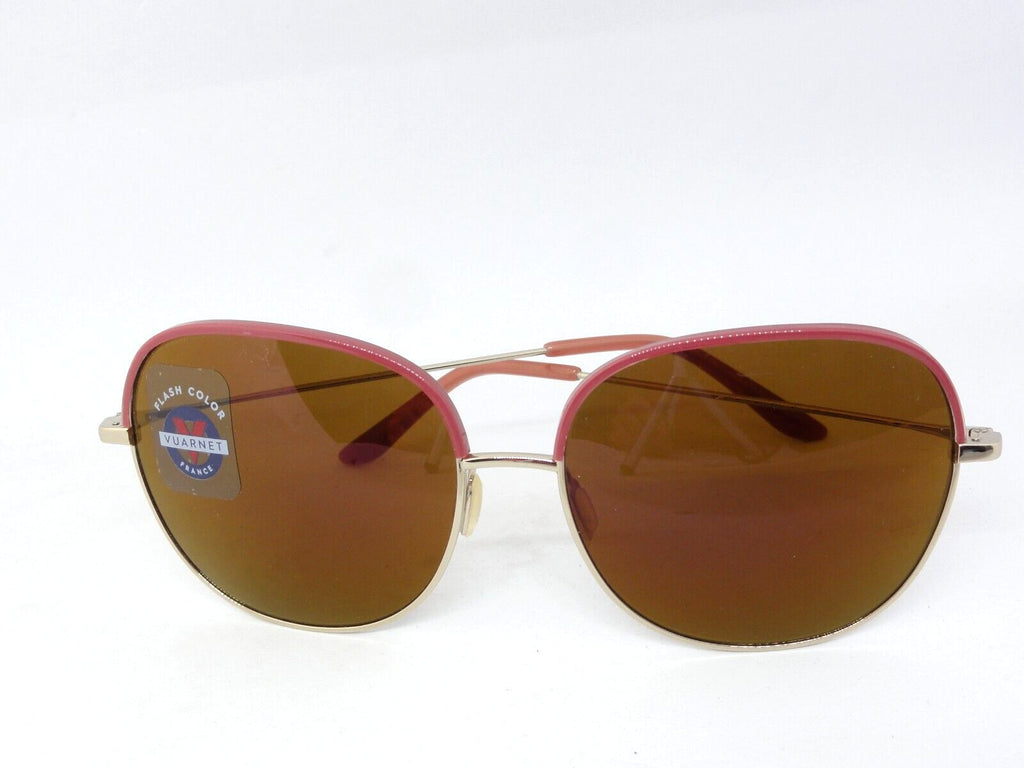 VUARNET SUNGLASSES VL 1628 0004 2130  PURE BROWN PURPLE FLASH