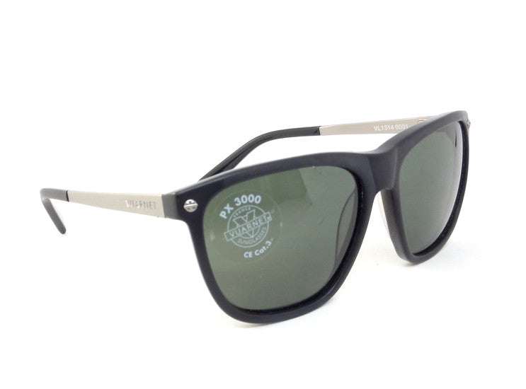 VUARNET SUNGLASSES  VL 1314 0001  1121 PX 3000 PURE GREY MINERAL LENS  FRANCE