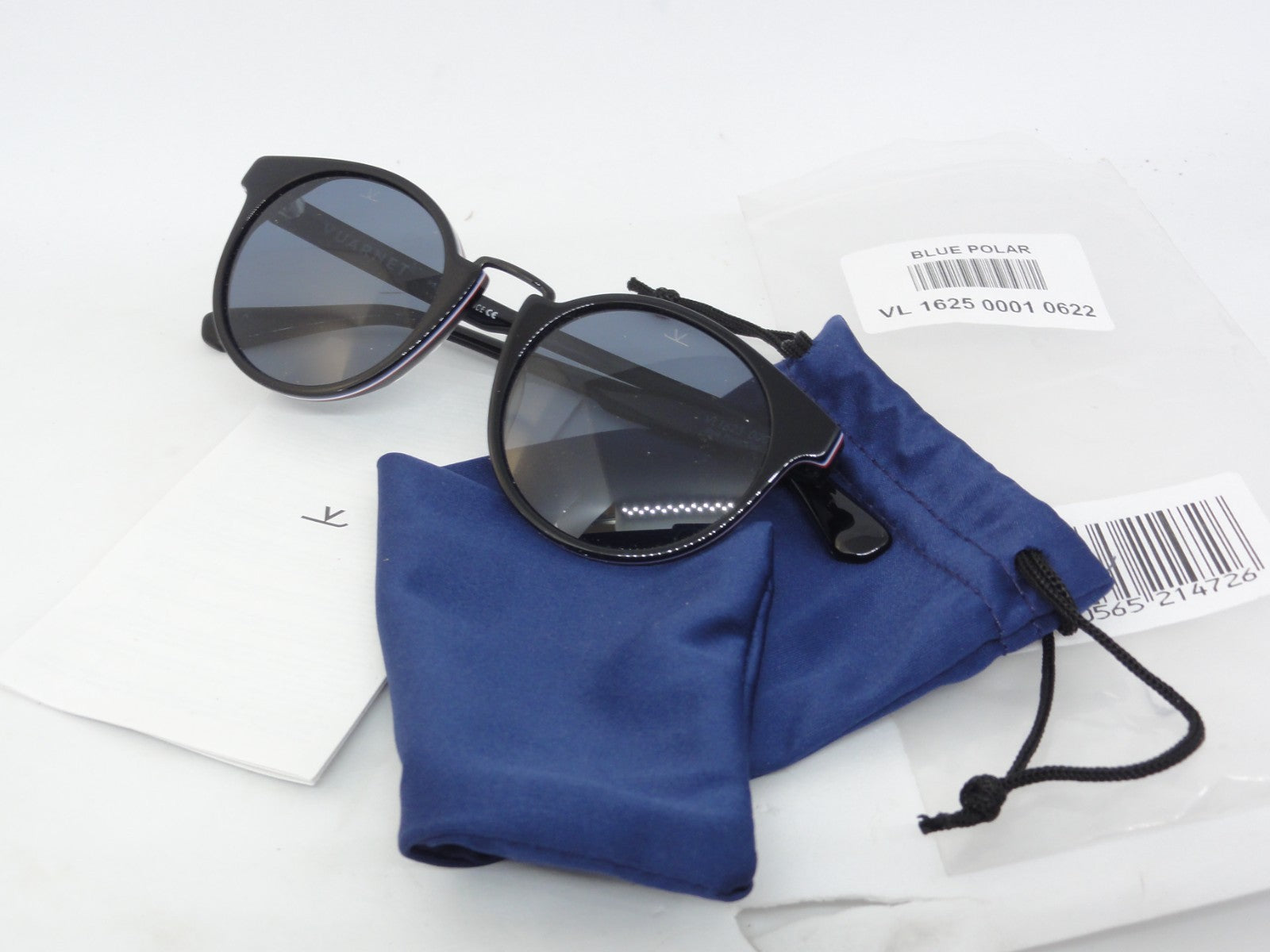 VUARNET  SUNGLASSES VL 1625 0001 0622 BLUE POLAR POLARIZED