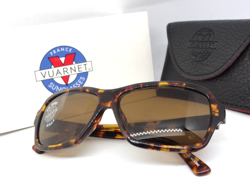 VUARNET VL 1109 P00N 2121 PX 2000 PURE BROWN NEW SUNGLASSES  GLASS  FRANCE