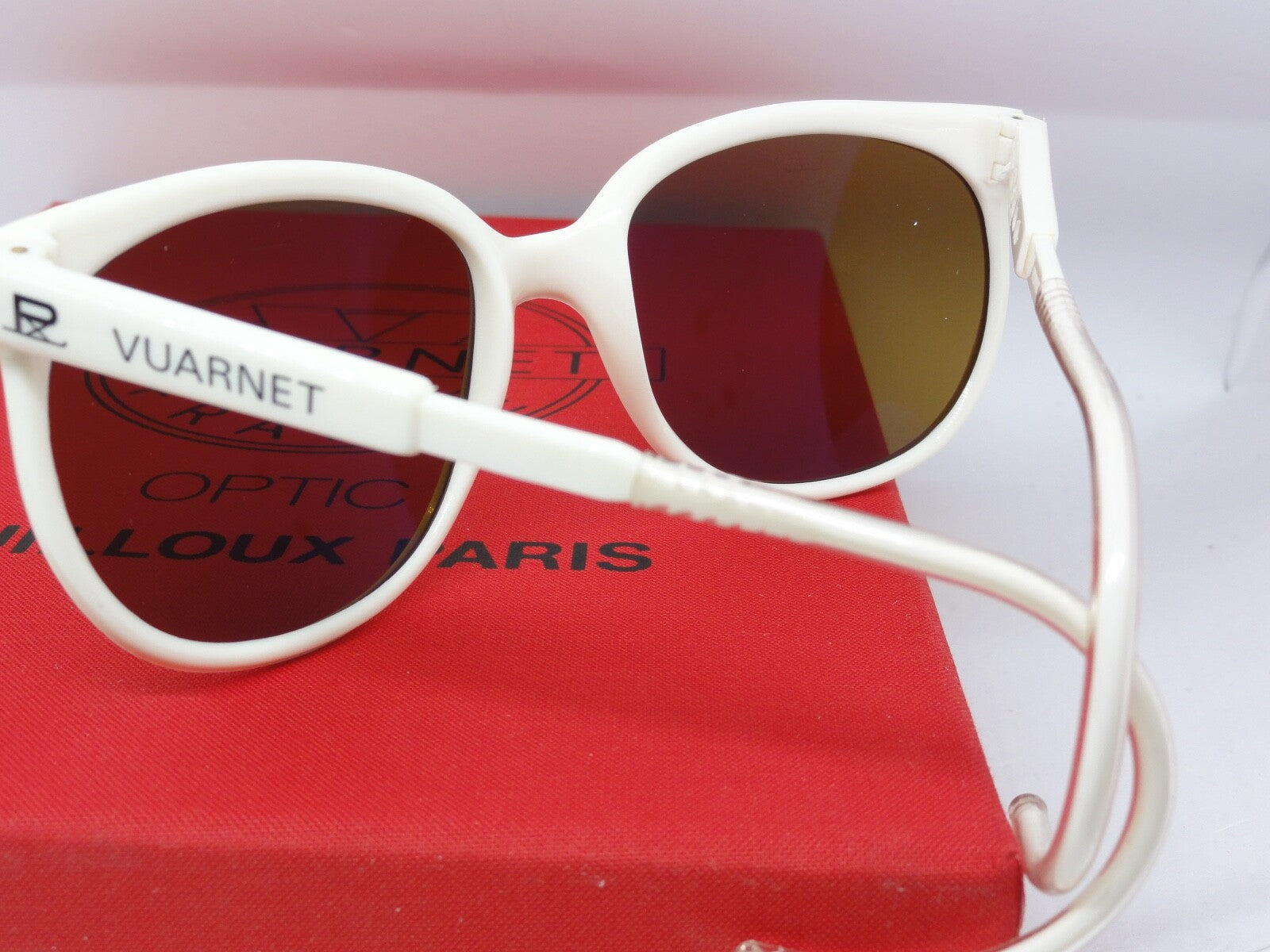 VUARNET 2002 BLA 002 CABLE HOOK CATEYE VINTAGE RED  SUNGLASSES  PX 2000