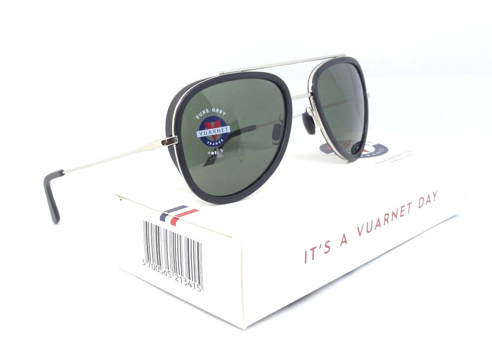 VUARNET  SUNGLASSES VL 1614  0001 1121 EDGE PILOT  PX 3000 PURE GREY