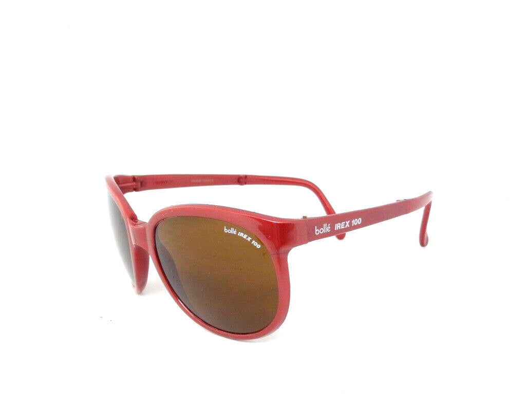 Bollé SUNGLASSES VINTAGE 80S NEW OLD STOCK FOLDABLE IREX 100 LENS