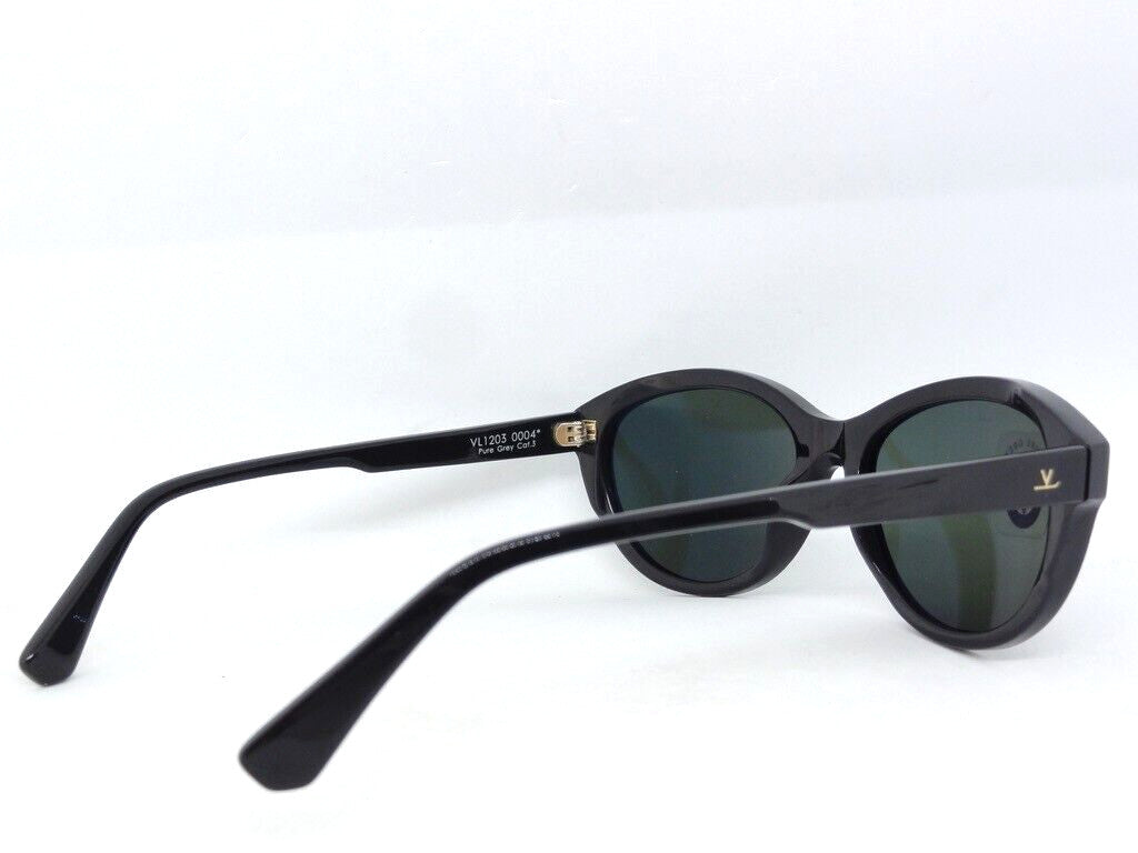 VUARNET  SUNGLASSES VL 1203 0004 1121 BLACK PX 3000 PURE GREY