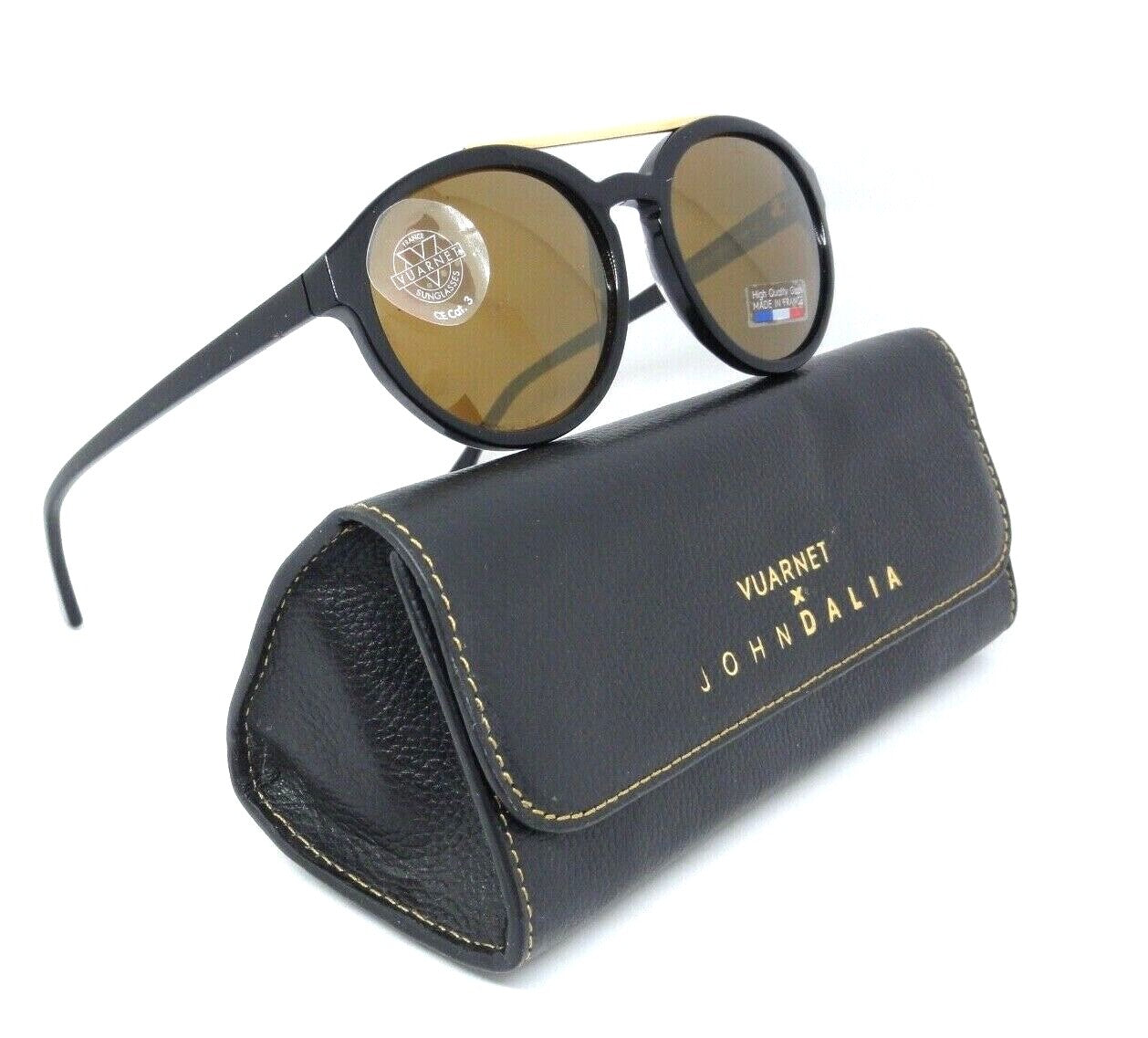 VUARNET SUNGLASSES  VJ 1402 0001 2129 DESIGNER JOHN DALIA HAND MADE