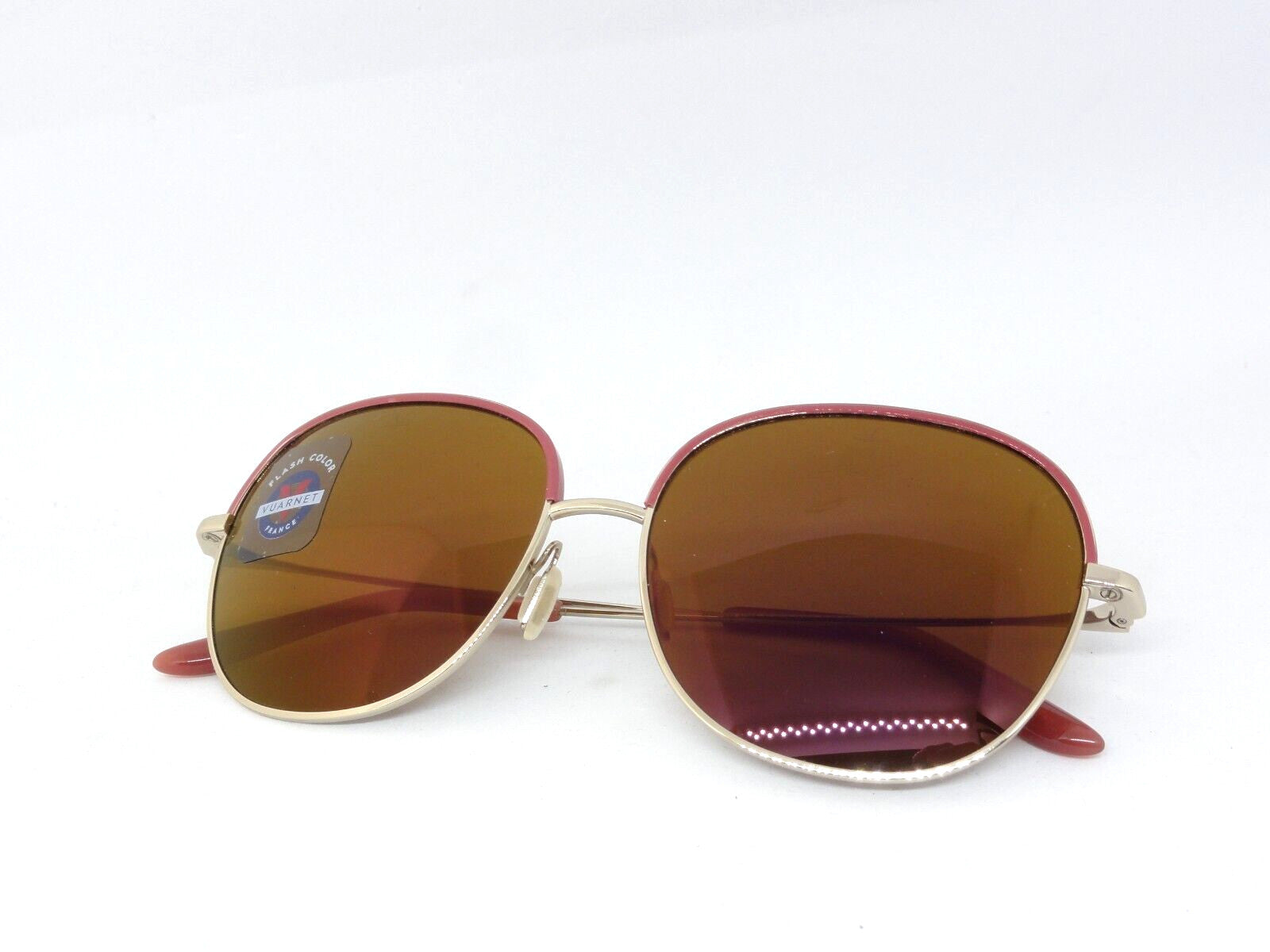 VUARNET SUNGLASSES VL 1628 0004 2130  PURE BROWN PURPLE FLASH