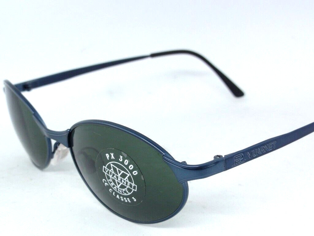 VUARNET 055 3055 GREY BLUE VINTAGE SUNGLASSES 90S PX 3000  FRANCE NEW IN BOX